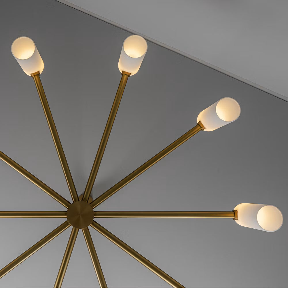 Schwung Odyssey Round LG B156 in Lacquered Burnished Brass