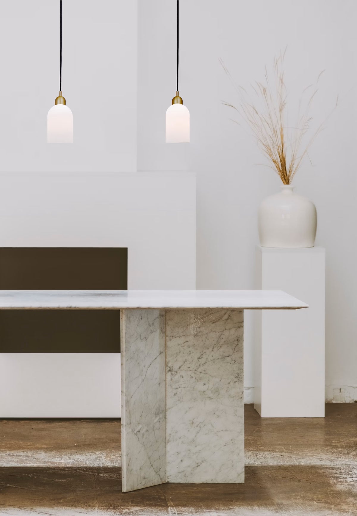 Schwung Odyssey Single SM B161 elongated glass shade
