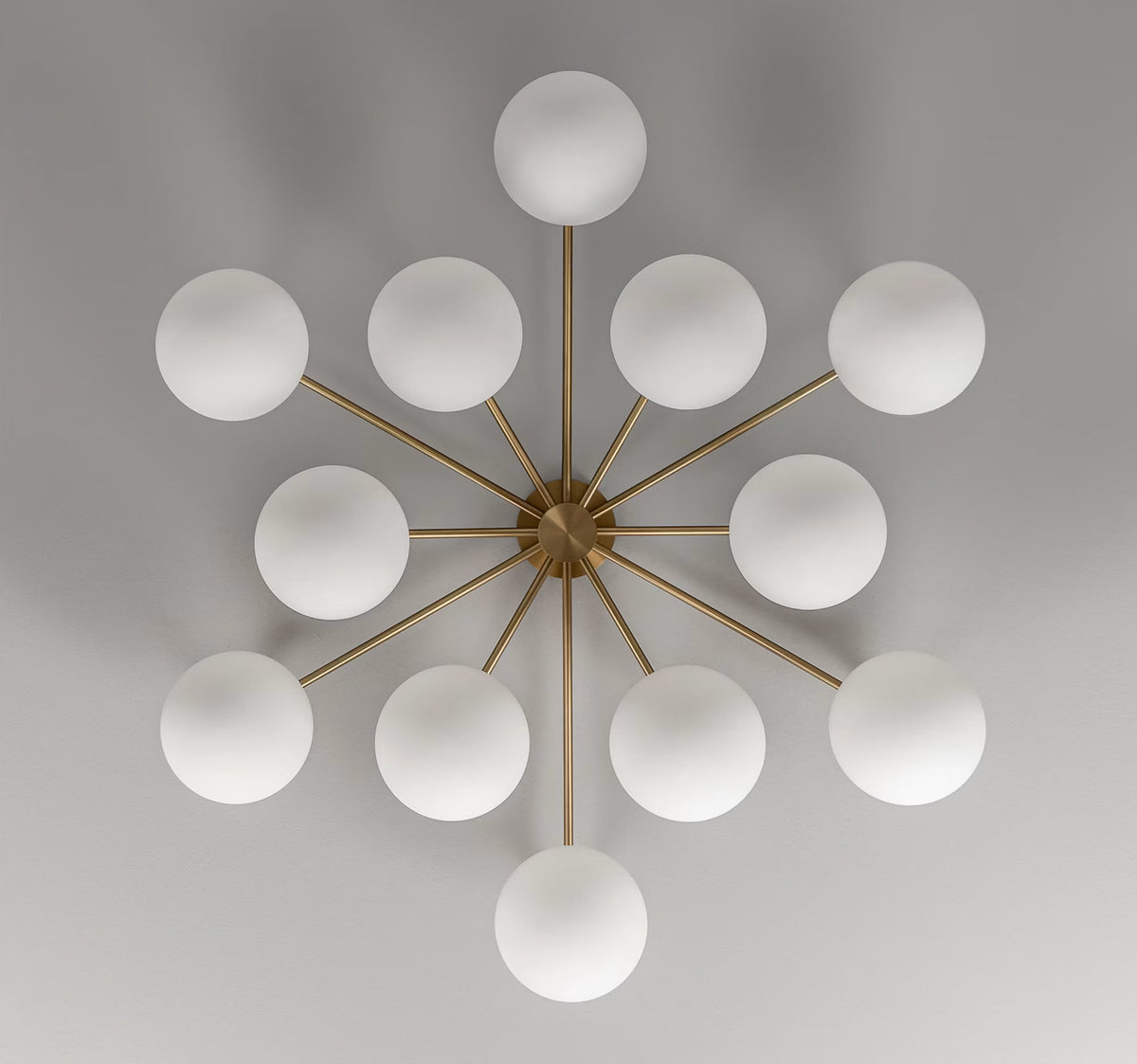 Schwung Orion Round contemporary flush mount ceiling light