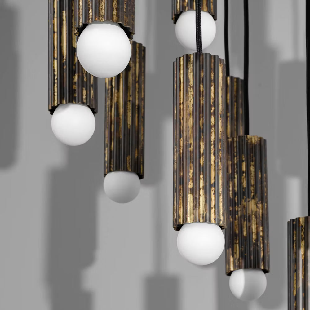 Schwung Vesta Cluster 32 Chandelier cluster detail
