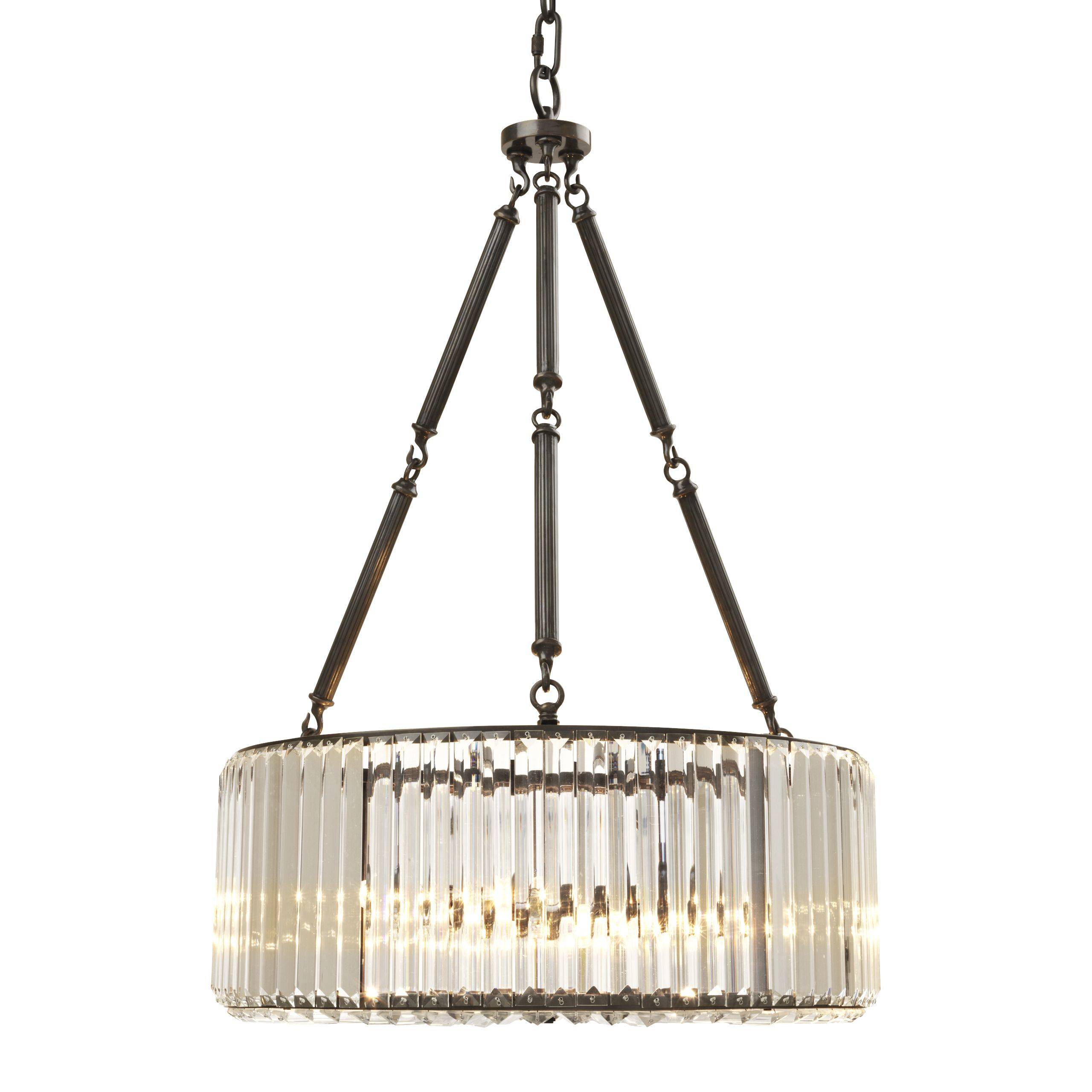 Infinity Modern Chandelier - [Gunmetal/Nickel] - Eichholtz - Luxury Lighting Boutique