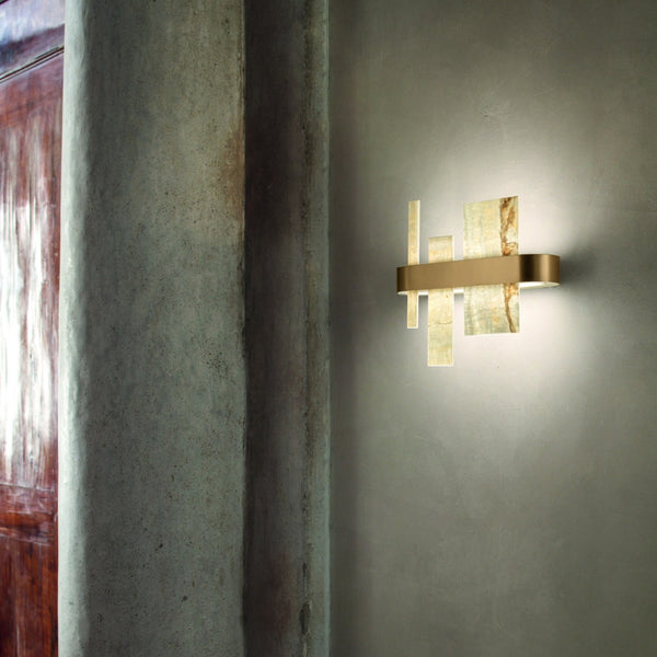 Honicé Onyx Wall Lights [2 Sizes]  - Masiero - Luxury Lighting Boutique