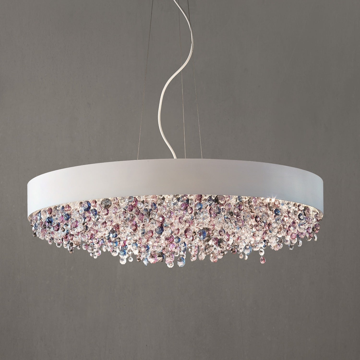 Olà S6 90 | 8-Light Round Pendant - Masiero - Luxury Lighting Boutique