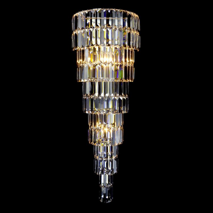 Porto XL 3 Wall Light (Silver) - Wranovsky - Luxury Lighting Boutique