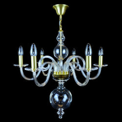 Manoir 6 Light Crystal Chandelier - Wranovsky - Luxury Lighting Boutique