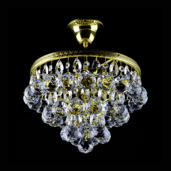 Perugia 3 Crystal Glass Chandelier - Wranovsky - Luxury Lighting Boutique