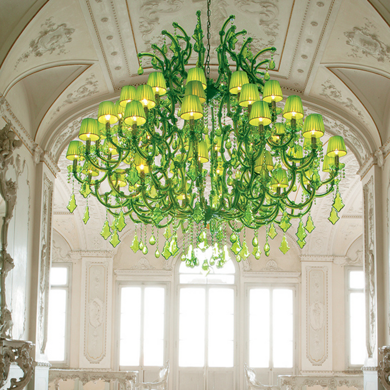 Maria Theresa 15-49 Light Crystal Glass Chandelier (XS-L) - Masiero VE 906 Luxury Lighting Boutique