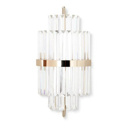 Liberty II 8 Light Crystal Wall Sconce - Luxxu - Luxury Lighting Boutique